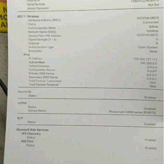 DE80 >> Scanner All in one Print scan copy - HP photosmart C4580