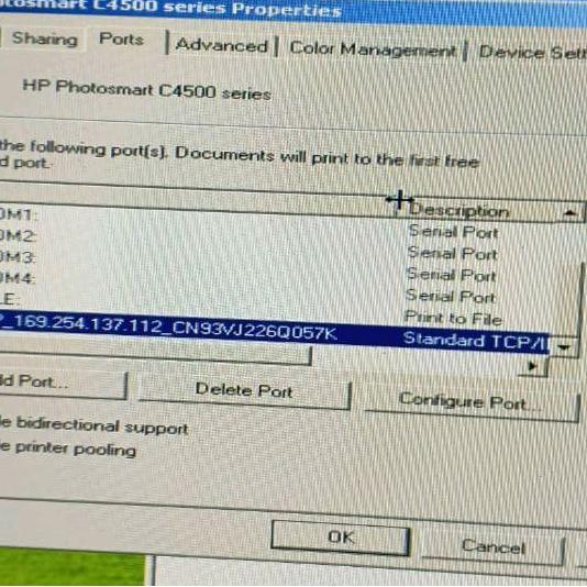 DF97 >> Scanner All in one Print scan copy - HP photosmart C4580