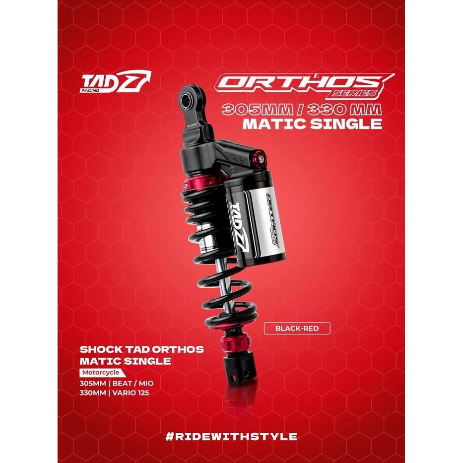 Shock Tad Orthos Matic Single 305 Mm / 330 Mm Original Dan Terpercaya