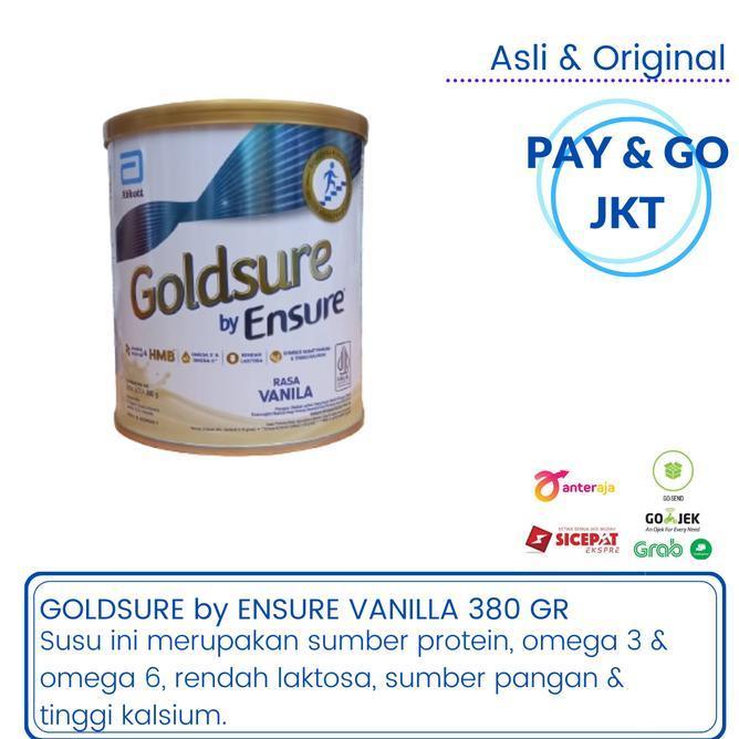 Goldsure Vanila Vanilla 400 Gr By Ensure Susu Nutrisi Dewasa
