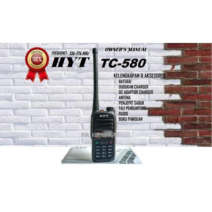 PROMO HT HYT TC-580 VHF : 136-174MHz