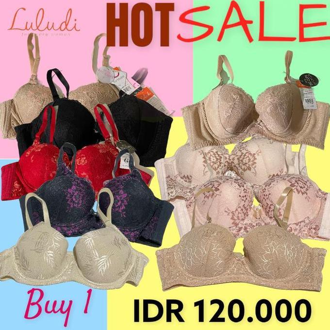 Luludi By Wacoal HOT SALE Side Shape Collection Bra Lace 3/4cup