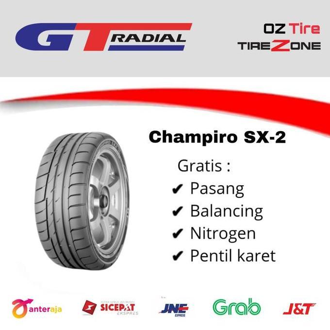 Ban Mobil GT Radial 225/45 R17 Champiro SX2 Terlaris