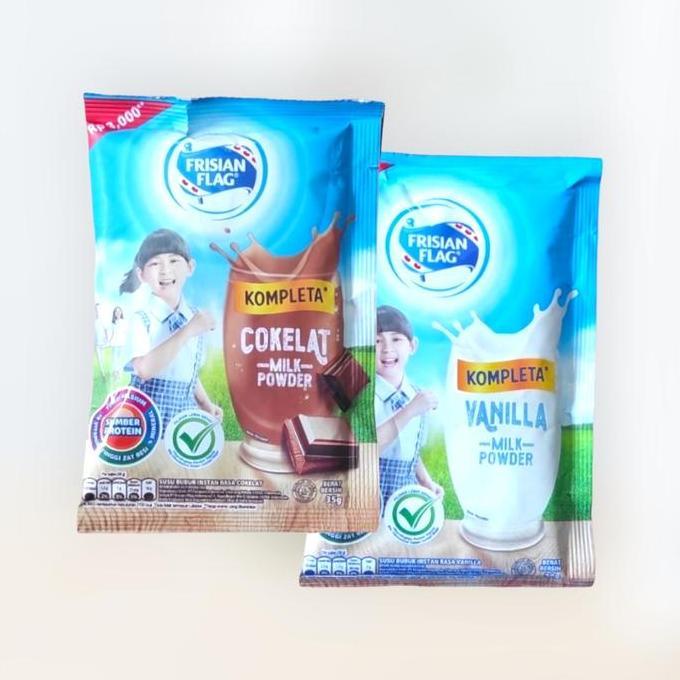 Alami- Susu Bubuk Frisian Flag Kompleta (1 Renceng)