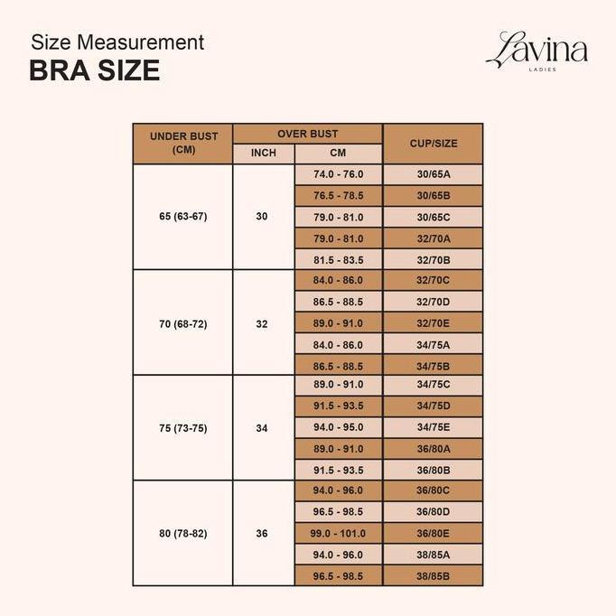 Bahanlembut- Lavina Lyora Low Cut Strapless Bra - Bra Tanpa Tali Size Jumbo (32-46 Cup B-F)