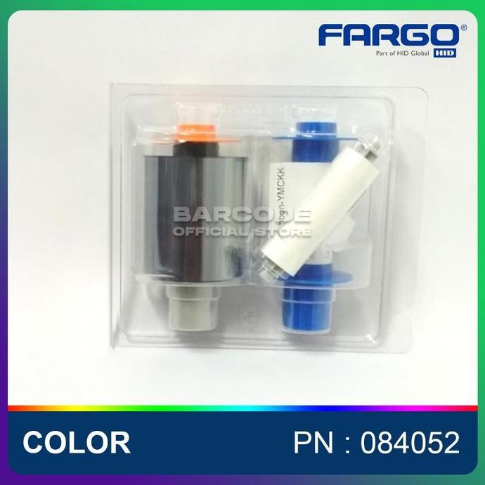 Terpopuler- Ribbon Color Fargo Hdp5000 Hdp Color Ribbon Hdp 5000 Pn : 084052 Ymckk