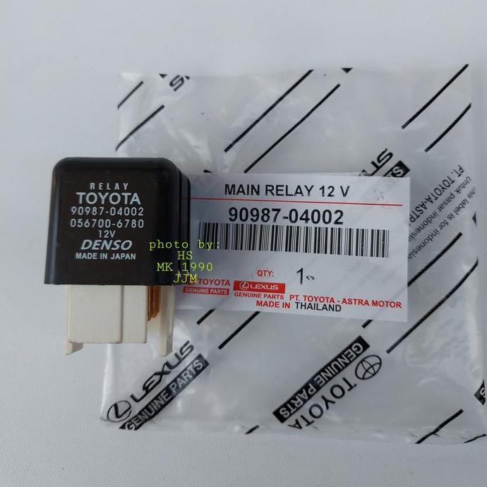 Promo RELAY FUSE BOX MAIN ENGINE MESIN EFI HITAM KAKI 5 COROLLA TWINCAM ORI Diskon