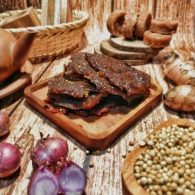 Nikmat- Dendeng Ayam Enak Dan  Halal / Dendeng Ayam Pres Karya Mandiri Rasa Manis Gurih  Makanan Gor