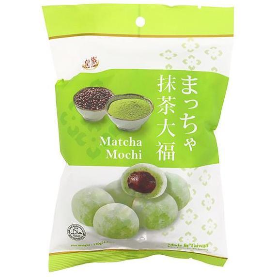 Nikmat- Royal Family Matcha Mochi Taiwan / Kue Mochi Teh Hijau 120 Gr