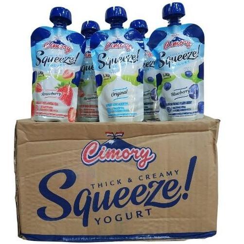 Alami- Cimory Squeeze Yogurt Pouch 120Gr (1 Karton)