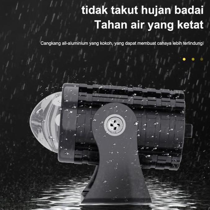Gaswoi- Zacro Lampu Tembak Laser 2 Warna Waterproof / Lampu Led Motor Mobil