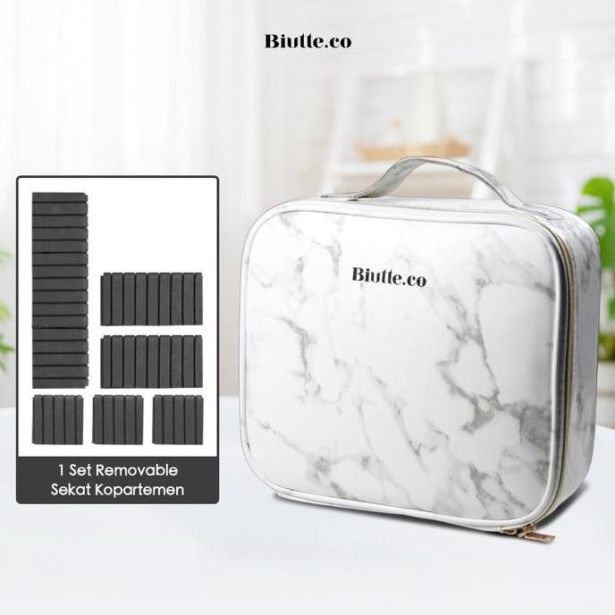 Terpopuler- Tas Koper Organizer Peralatan Kosmetik Make Up Cosmetic Besar