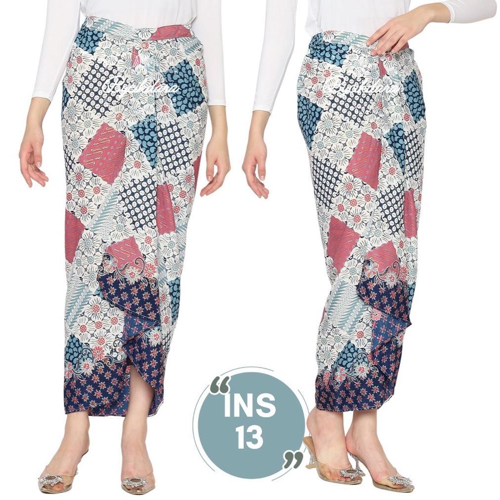 Saless Rok Batik Instan Rok Wiron Bawahan Kebaya Rok Lilit Wanita Batik Aneka Motif Dan Warna