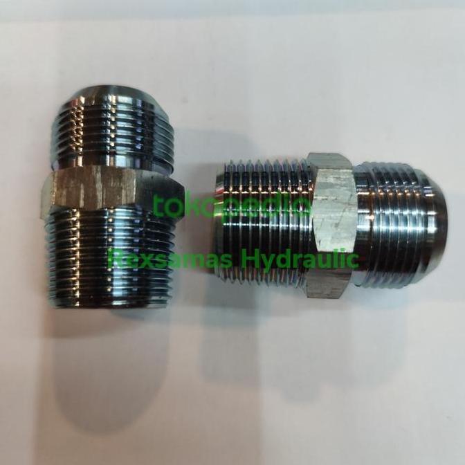 Irontic- Double Nepple 1" Npt X Jic