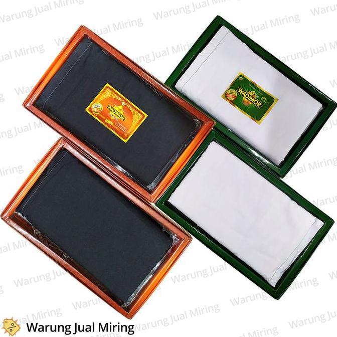 Colkid- Sarung Wadimor Couple Pria Bapak Anak Remaja Warna Polos Biru Abu Navy Hijau Merah Hitam Put