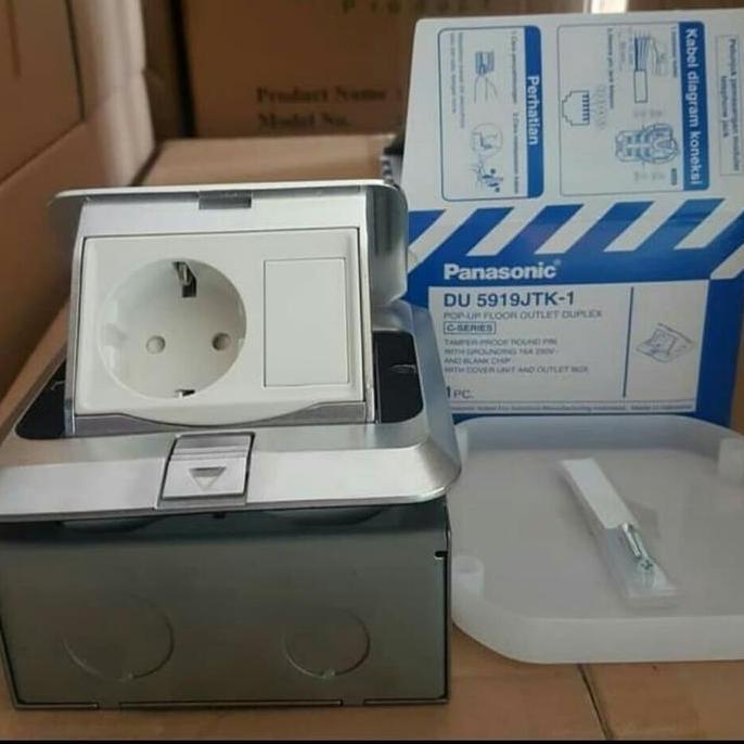 TERMURAH - stop kontak lantai Panasonic DU5919JTK-1