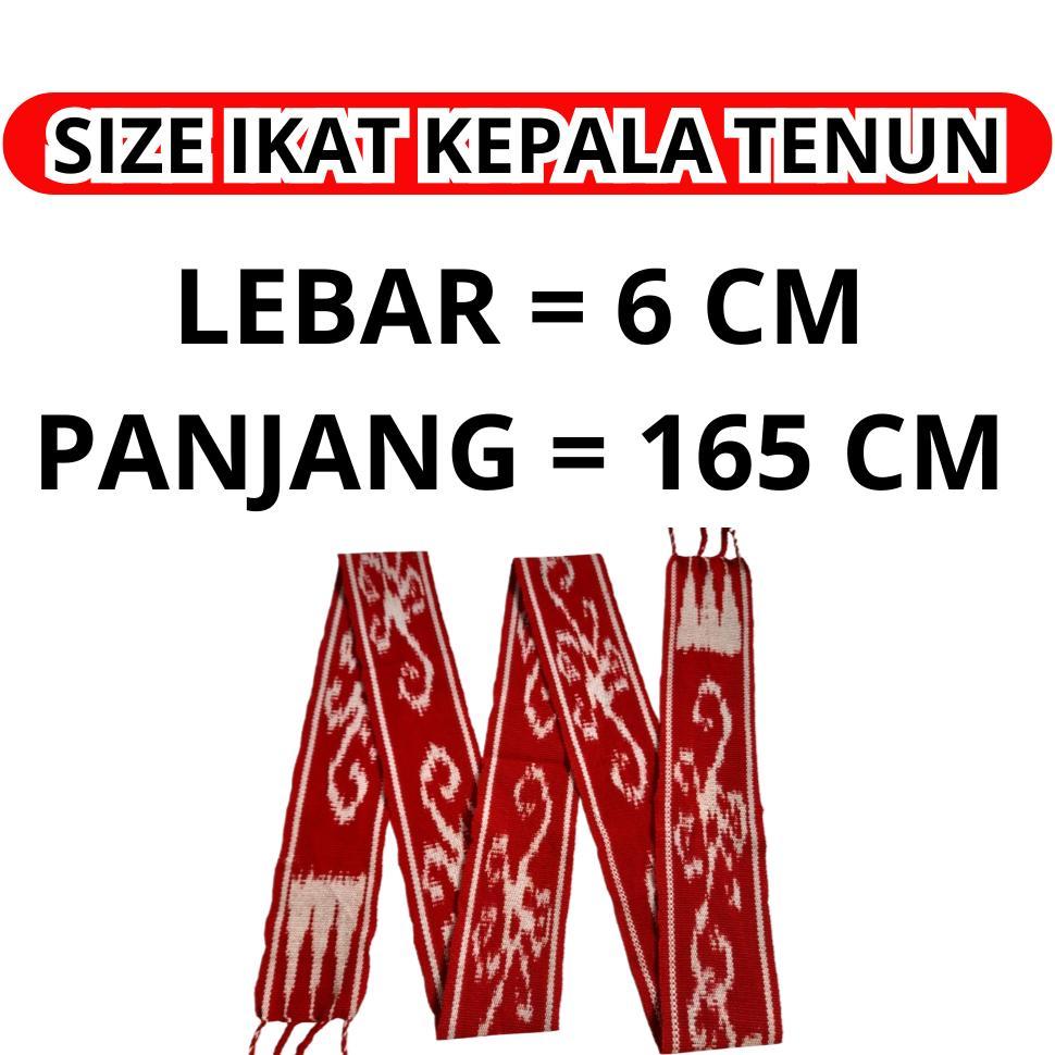 Promo  Syal Ikat Kepala Tenun Etnik Untuk Pria & Wanita Berbagai Motif Indonesia Sumba Ntt Toraja Da
