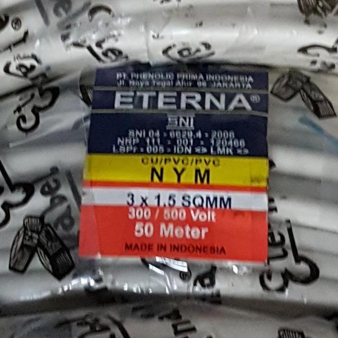 Promo KABEL NYM 3X1,5 ETERNA / NYM 3X1,5 ETERNA Diskon