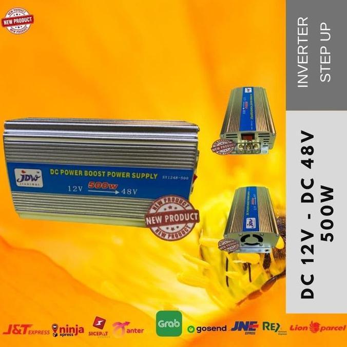 BEBAS ONGKIR - Step Up DC 12V ke DC 48V 500W Power Converter DC DC 12 V to 48 V 500 W