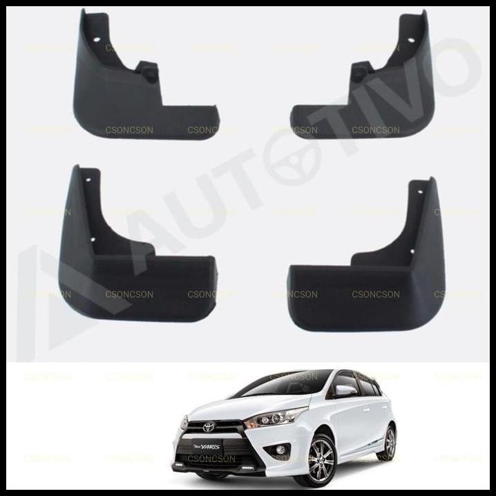 TERBARU MUD GUARD GRAND ALL NEW YARIS 2014 2017 KARPET LUMPUR