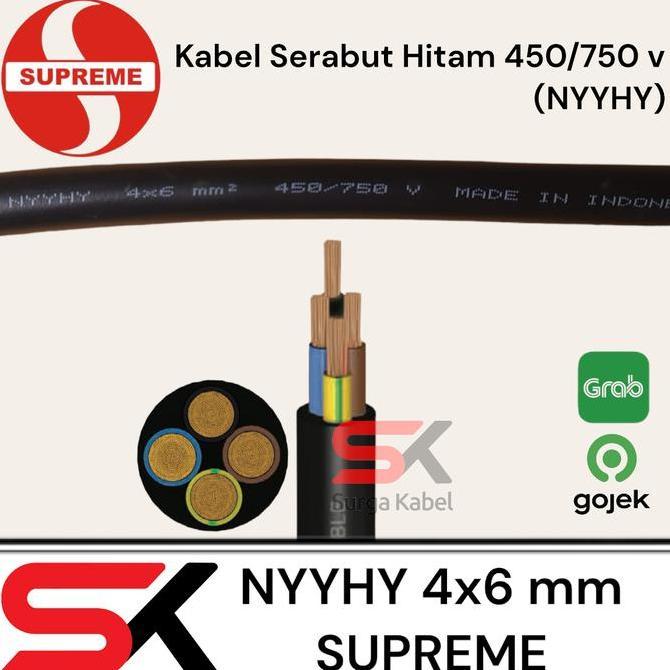 Promo Kabel SUPREME NYYHY 4x6 mm supreme Diskon