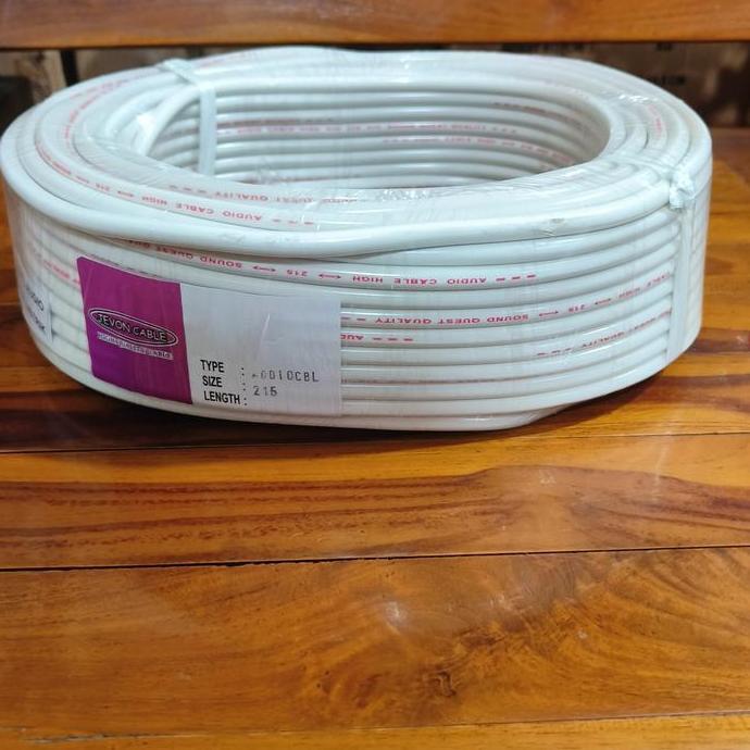 Promo (putih) Nym hyo 2x1.5 Kabel Rambut 2x1.5 Serabut tebal harga per rol Diskon