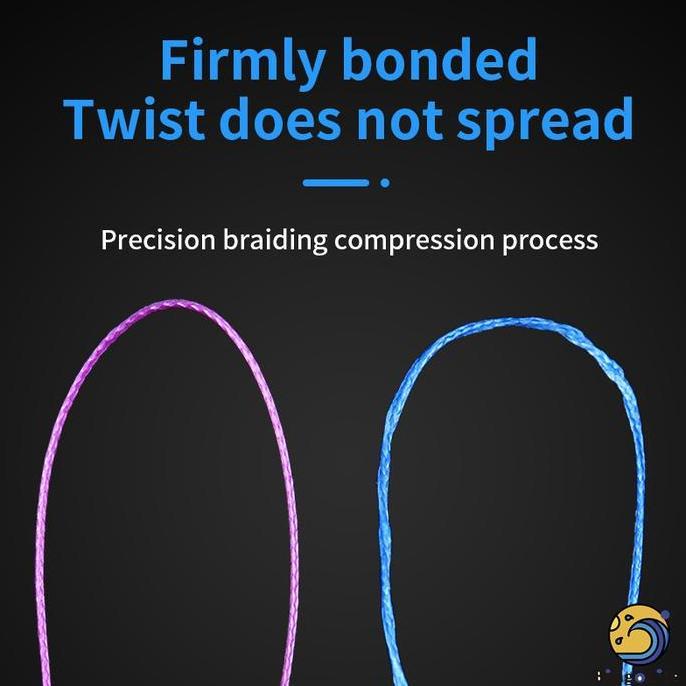 Codbisa- Bingolife Jepang Pe Senar Pancing 100M Kepang Fishing Line Jalinan Rak