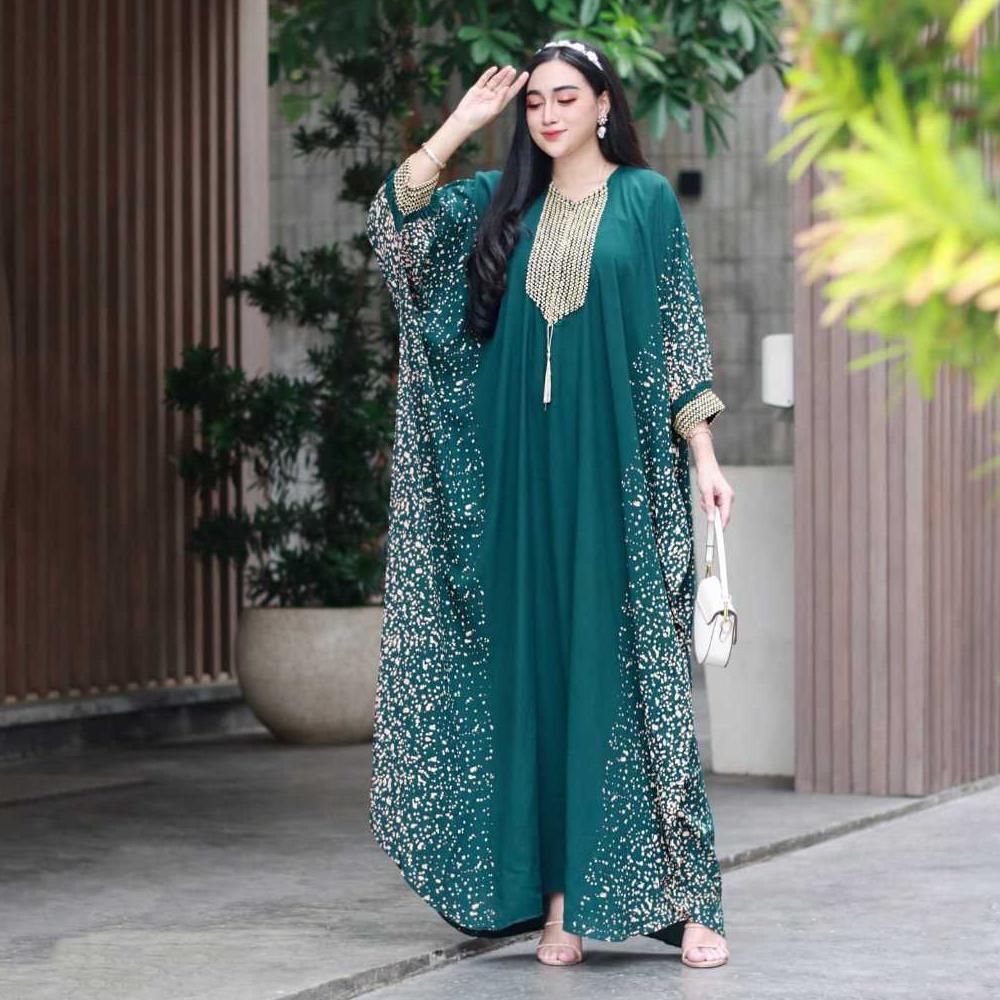 New Kaftan Batik - Kaftan Sultan Motif Modern Terbaru Kekinian Gamis Jumbo Viral