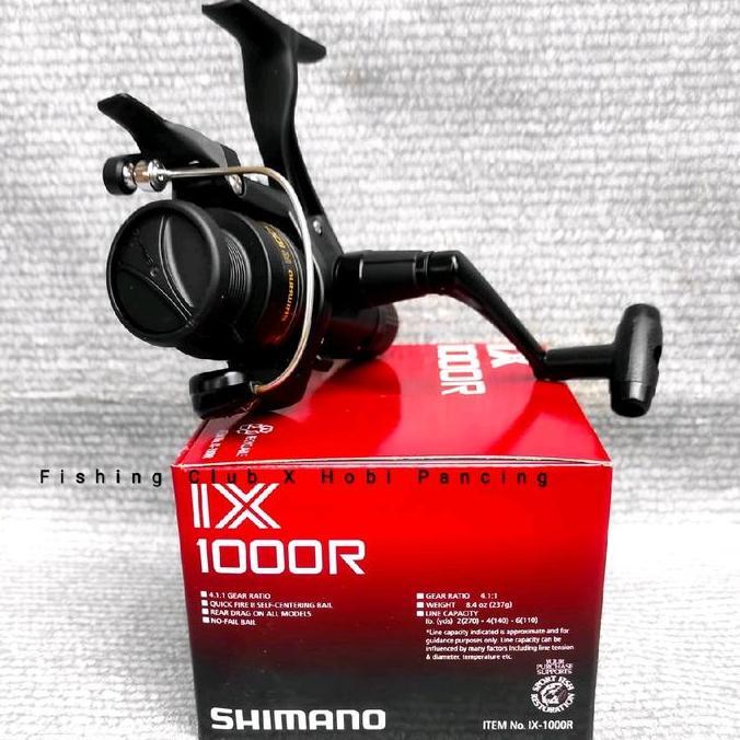 Reel Shimano IX 1000 R 2000R 4000 R, Drag Belakang. Limited Edition Ikan Mancing