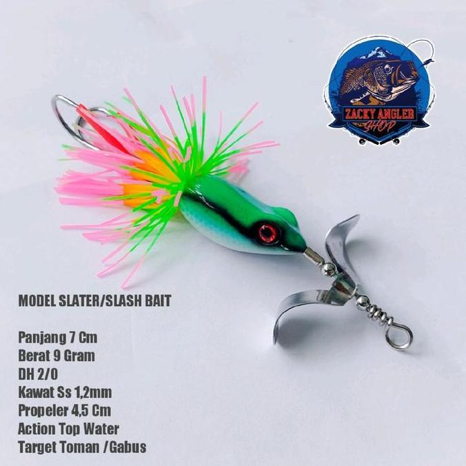 Codbisa- Slater Mini Raz Lure Umpan Casting Toman