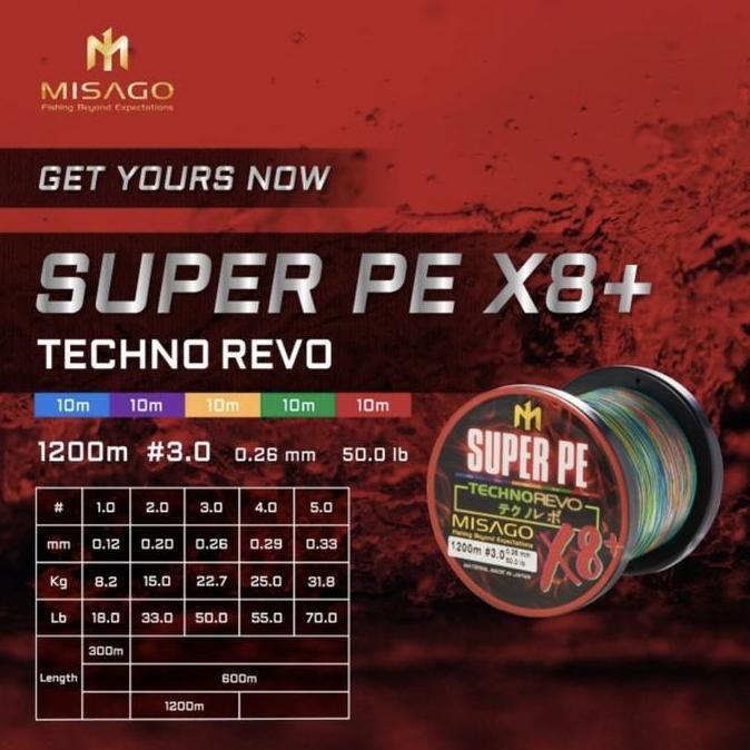 Misago Super PE Techno Revo X8+