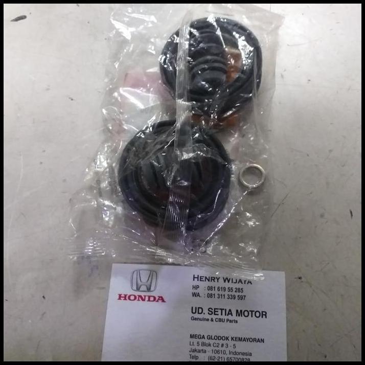DISKON KARET SEAL REM DEPAN HONDA BRIO JAZZ GD ORIGINAL 