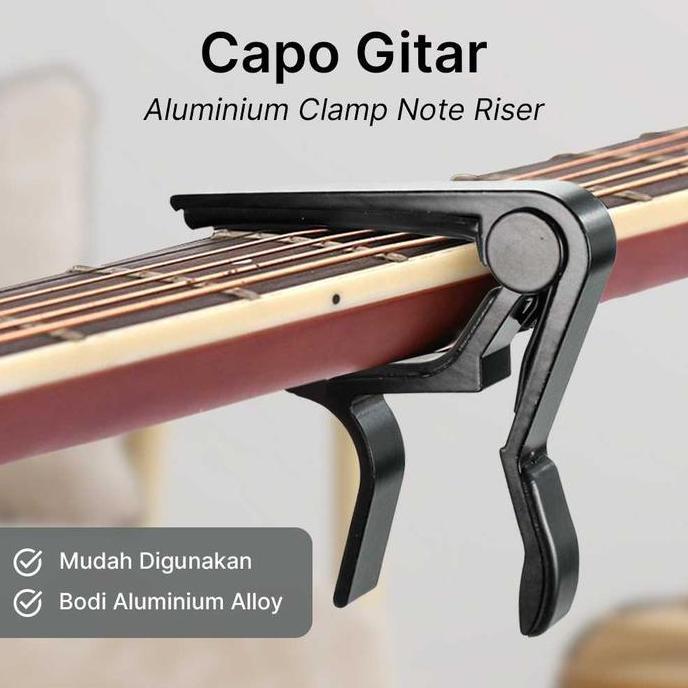 SENEZA Capo Gitar Akustik Penjepit Senar Gitar Ukulele Aluminium
