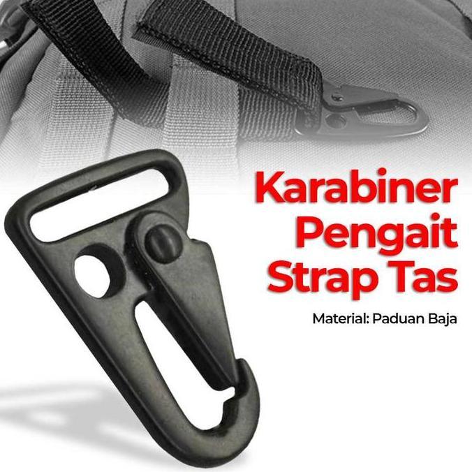 SENEZA Carabiner Karbiner Kaitan Pengait Tali Strap Tas Ransel