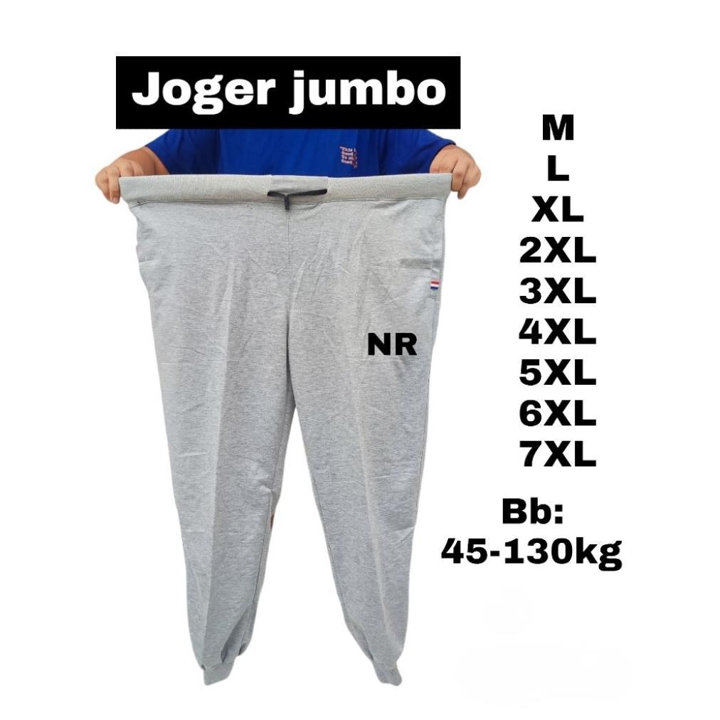 Gratong Celana Training Joger Jumbo Xxxl-Xxxxl-Xxxxxl// Celana Joger Panjang Pria Dan Wanita// Celan