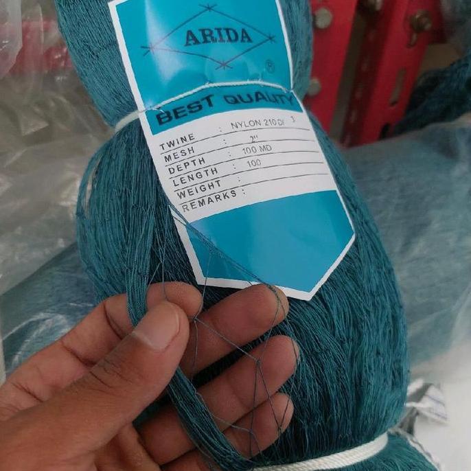 Jaring Nylon Arida 2 In D3 100X100 Biru
