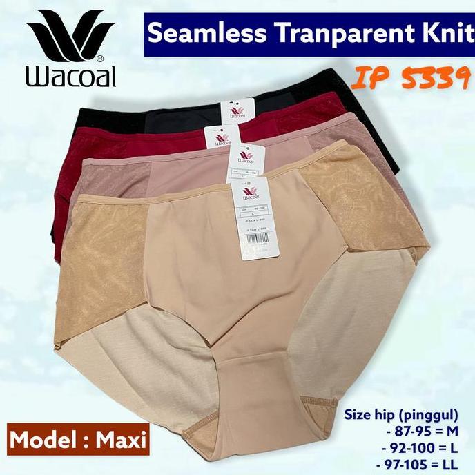Wacoal Seamless Transparent Knit Seamless Maxi Panty IP 5339