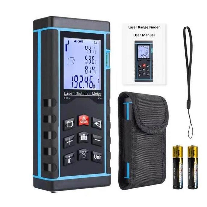 60M Laser Distance Meter / Meteran Laser Digital 60 Meter Rangefinder Kualitas Terbaik Harga Termura