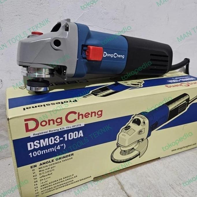 HOT SALE DongCheng Mesin Gerinda Listrik 4" DSM03-100A Gerinda Tangan DongCheng