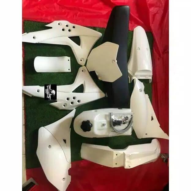 BODY SET GORDON PUTIH FULL KLX DTRACKER 150