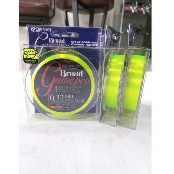 Senar Owner Broad Game Pro Visible Yellow 300 Meter