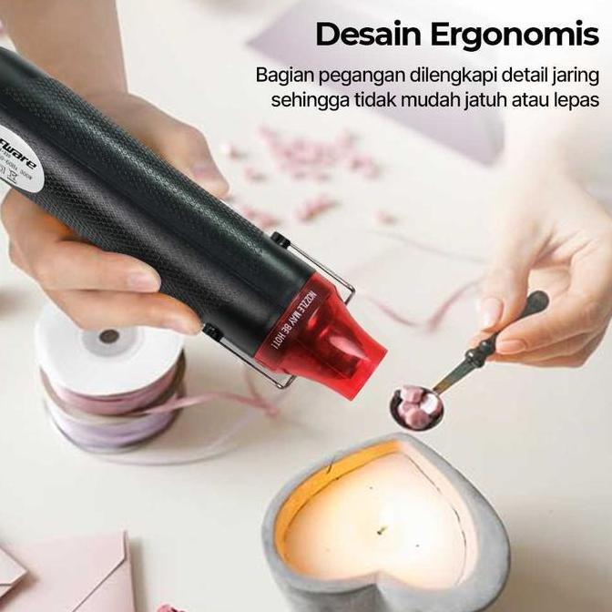 Ironday- Heat Gun Solder Uap Mini Elektrik Hot Air Blower Low Watt