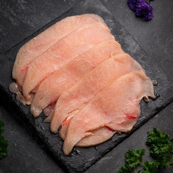 Rahmanaputra5 - Kuka - Ayam Slice Dada Tanpa Kulit Premium 1Kg