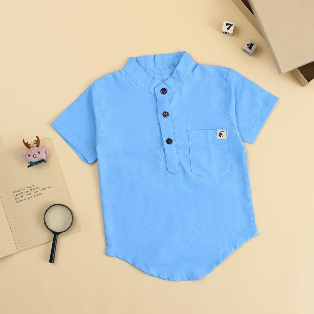BEST SELLER BAJU KURTA KOKO ANAK LAKI LAKI LINEN RAMI/KURTA ANAK BAHAN PREMIUM