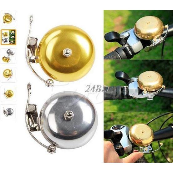 Bell Sepeda Retro / Bell Sepeda Ontel / Bell Klasik Sepeda warna GOLD