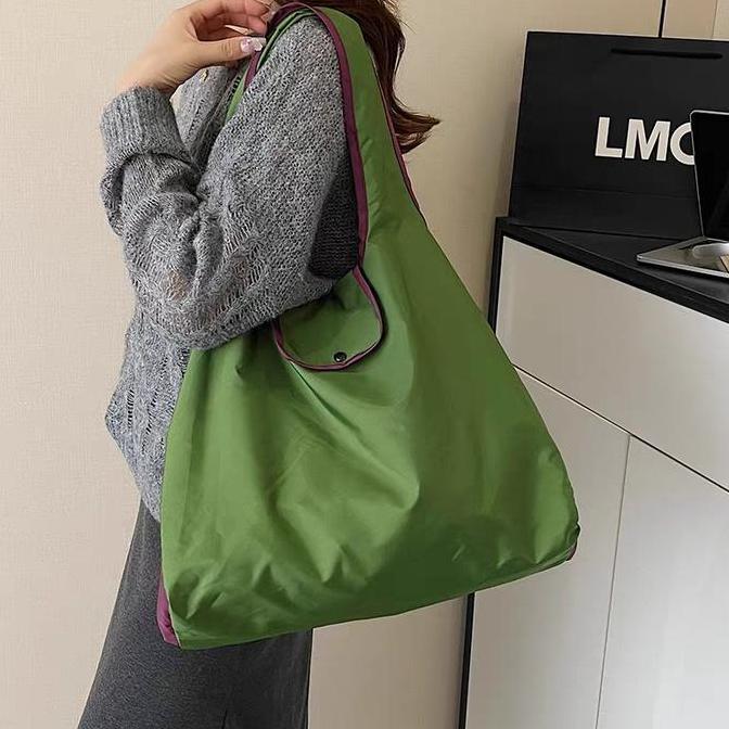 OMYGOOSE Tote Bag Lipat Serbaguna Kantong Tas Belanja Shopping Bag Lipat TFW 0298 TK