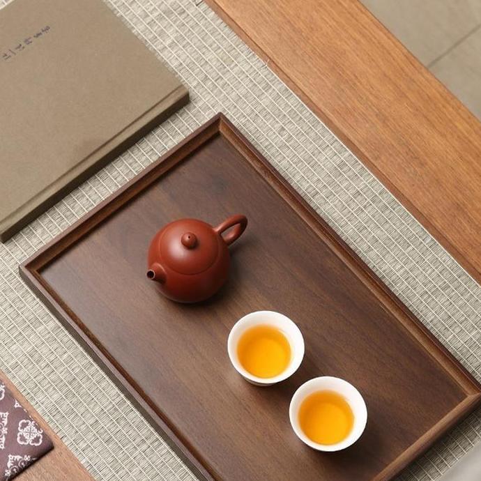 Baki Kayu Nampan / Papan Tray / Display Roti / Nampan Kayu Serbaguna