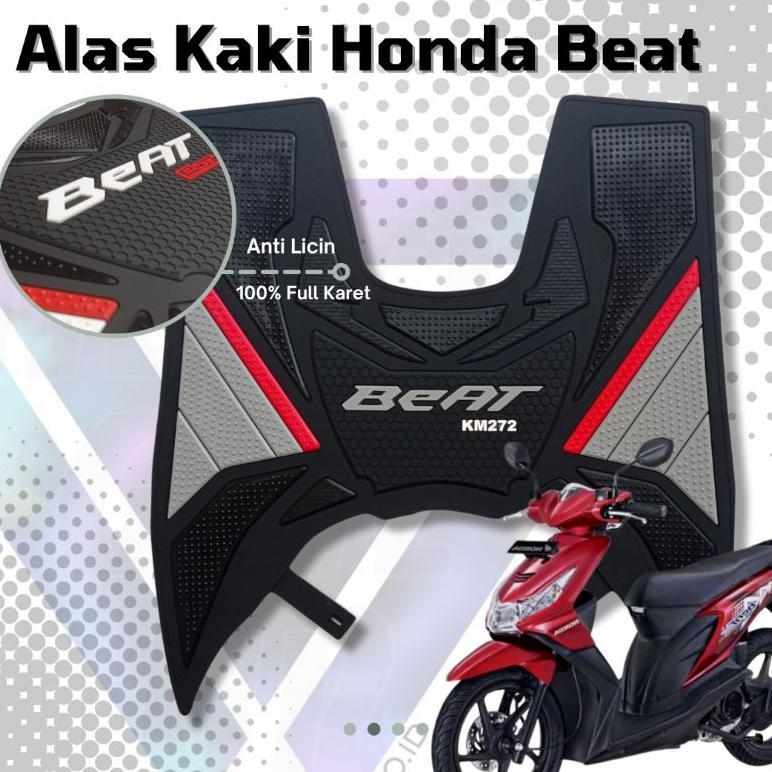Tahan Lama  Aksesoris Motor Beat Karbu - Karpet Motor Beat 2008 Sd 2012 - Karpet Beat Karbu