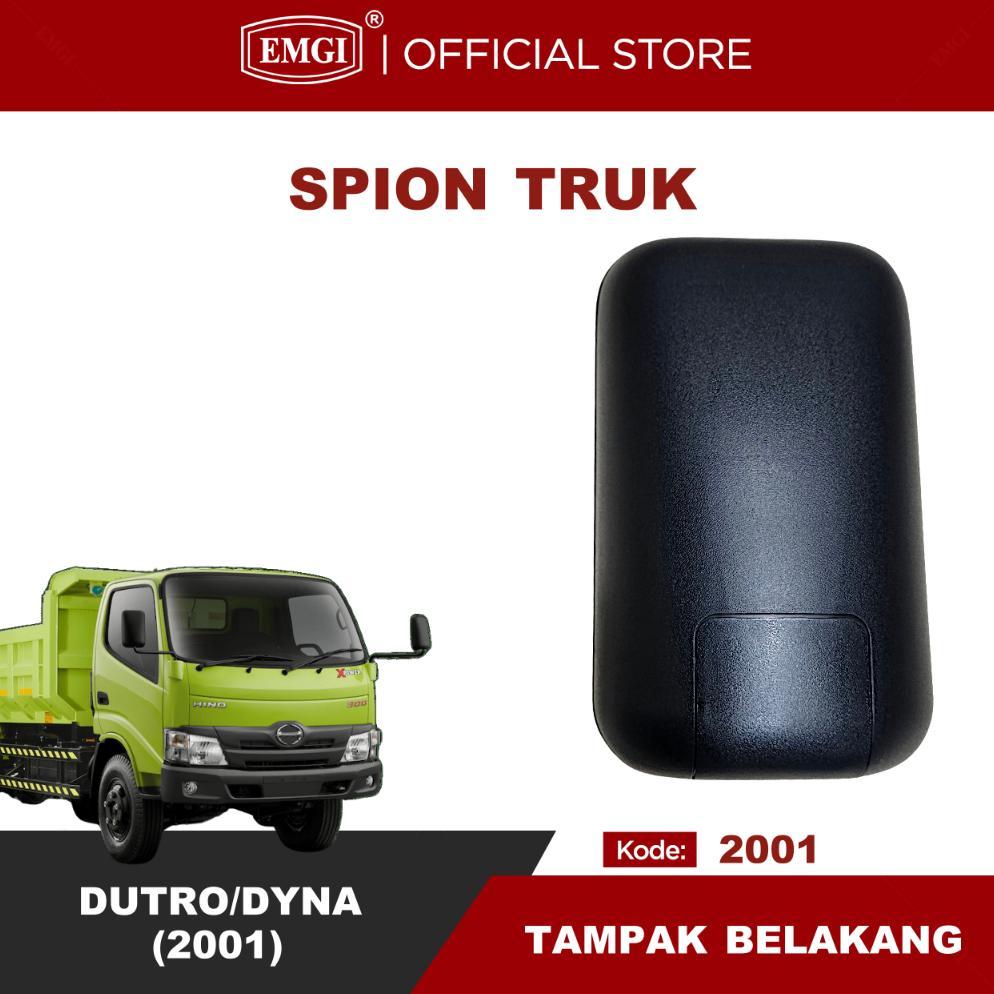 Tahan Lama Emgi - Spion Truk Dutro/Dyna 2001 - Hitam