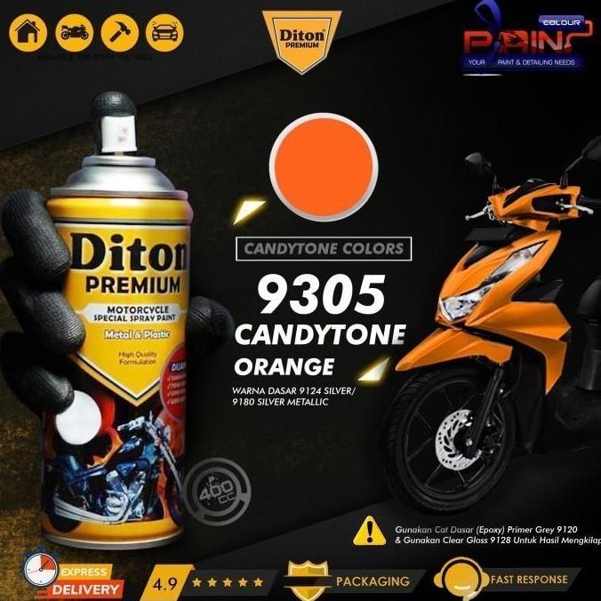 Cat- Cat Motor Diton Premium 9305 Candy Tone Orange